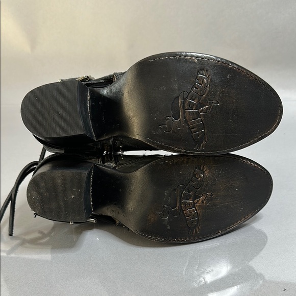 Freebird by Steven “Desert” Ankle | Black Cut-Out Booties | Size 8 (1548) - Picture 8 of 10